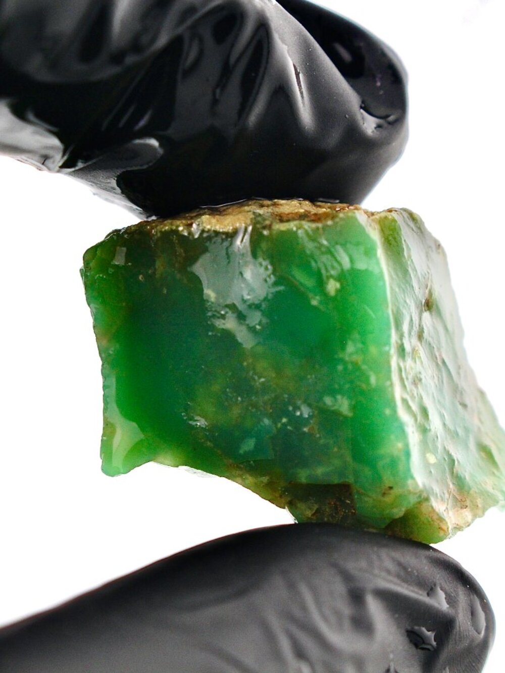 Gemmy Gem Australia Chrysoprase Marlborough Raw Natural Rough Mineral 59.5Ct